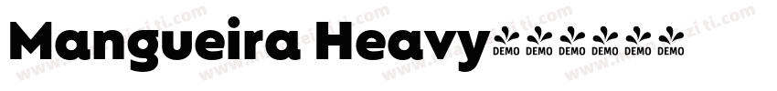 Mangueira Heavy字体转换
